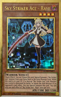 Yugioh! Sky Striker Ace - Raye Mged-En017 1st Edition Gold Rare