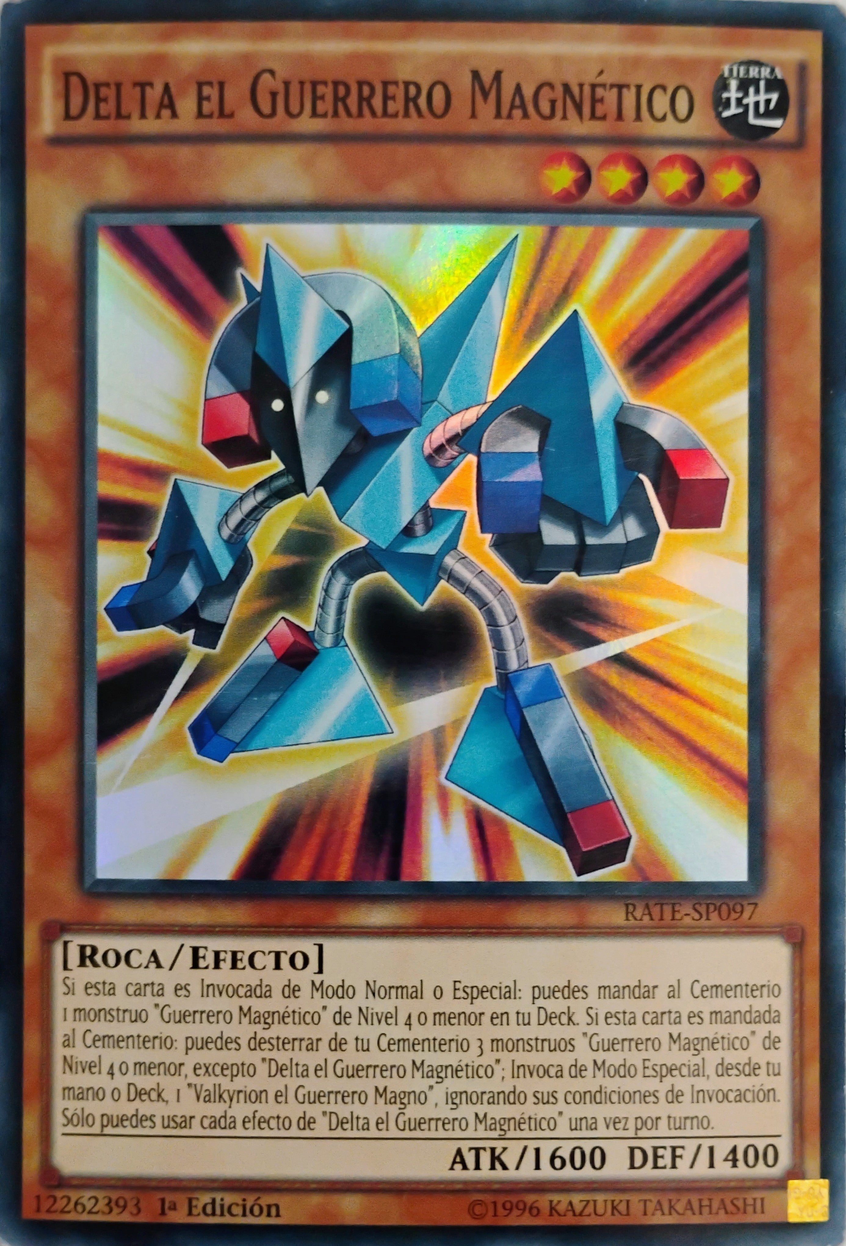 Yugioh! Delta el guerrero Magnético Rate-sp097 Super rare