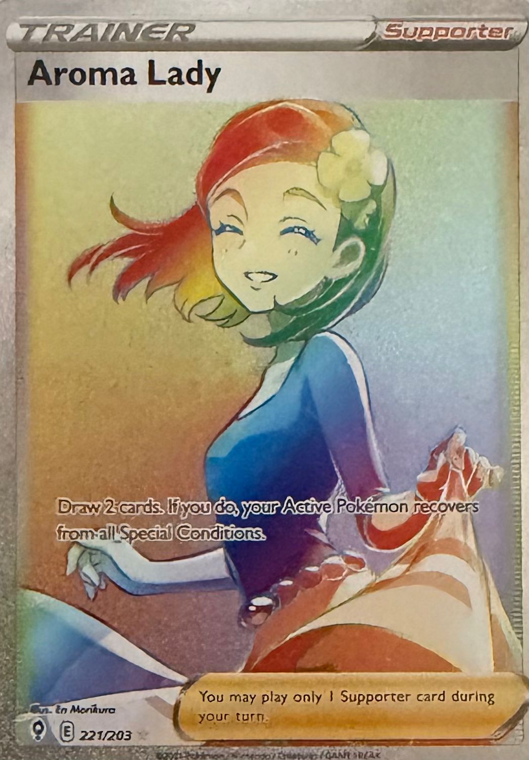 Pokemon Tcg Aroma Lady 221/203