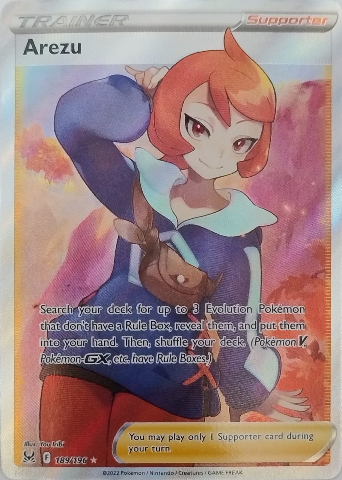 Pokémon Tcg Arezu 189/196