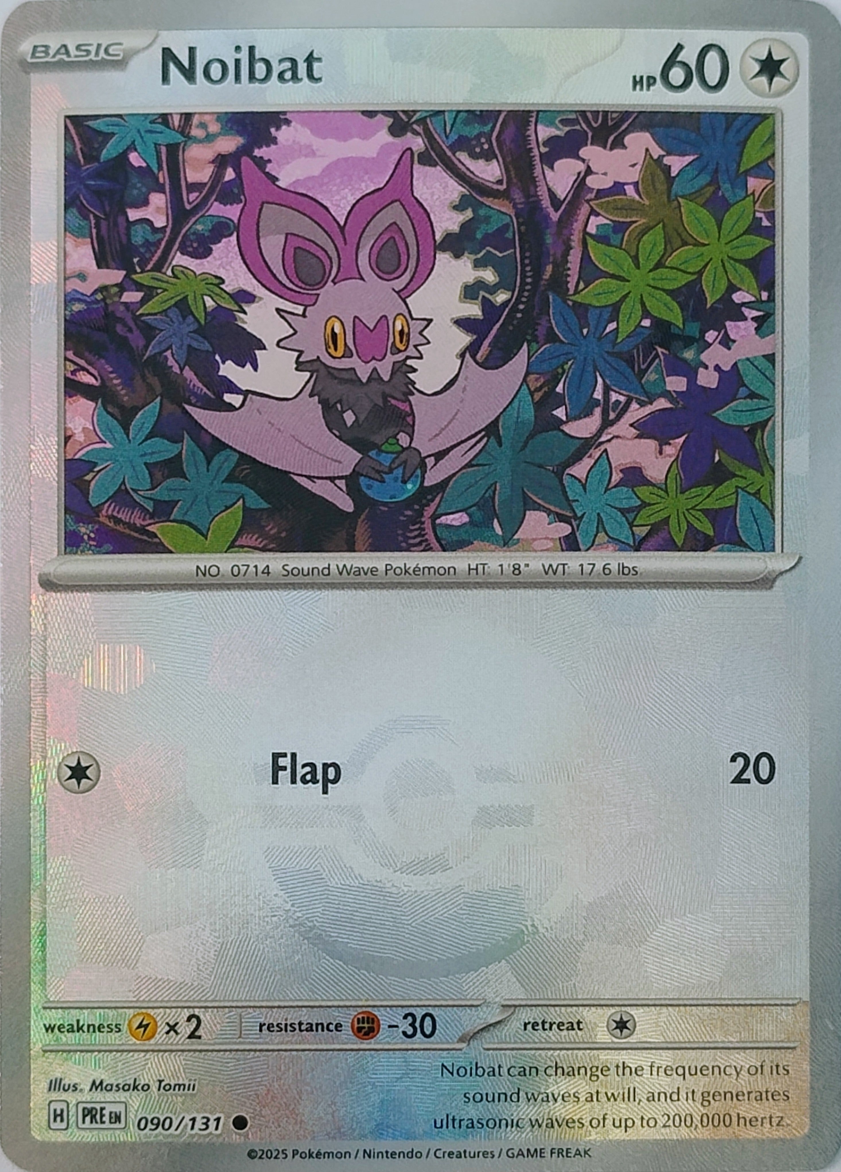 Pokemon Tcg Noibat 090/131 (Poke Ball)