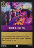 Disney Lorcana Right Behind You 64/204