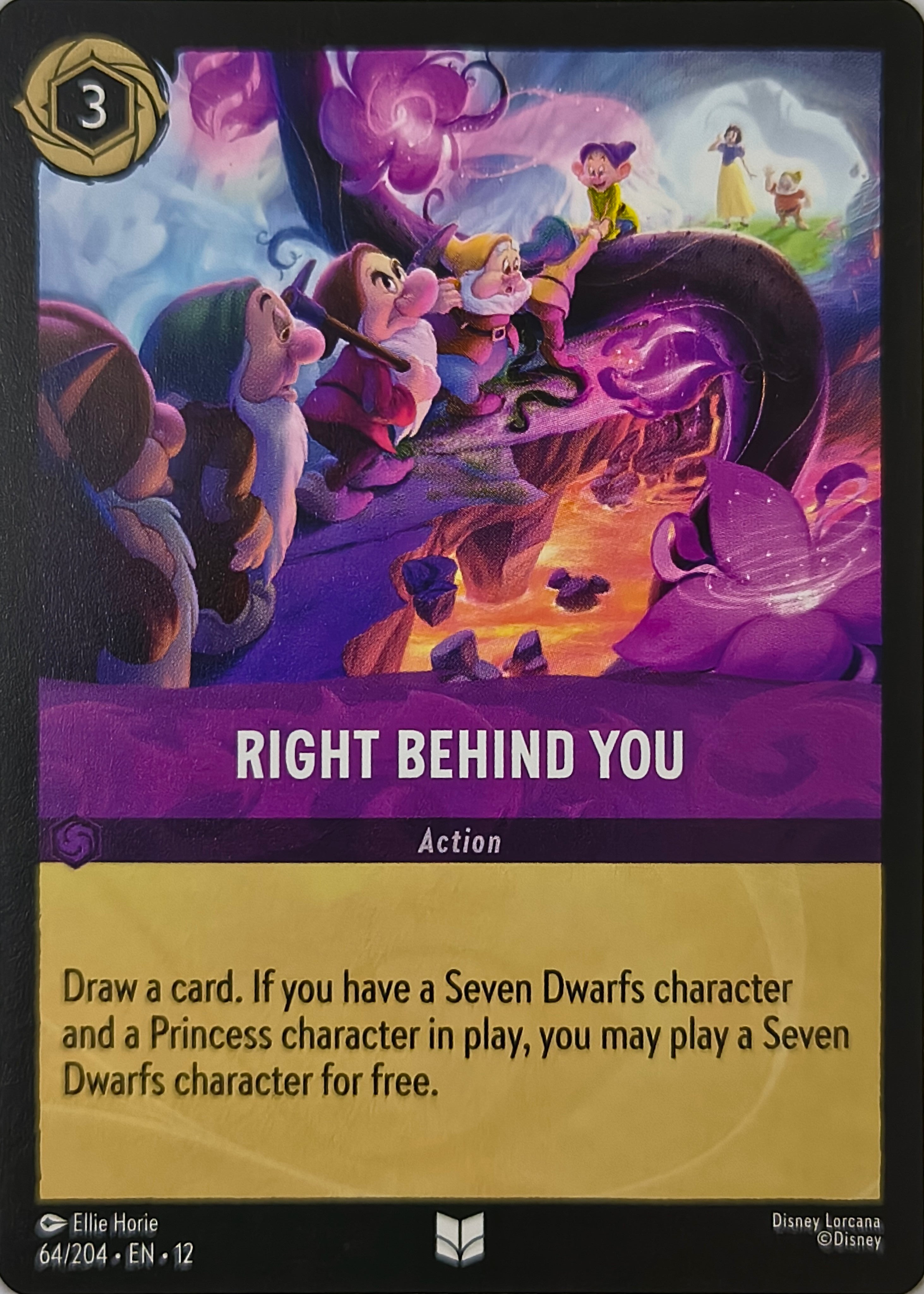 Disney Lorcana Right Behind You 64/204