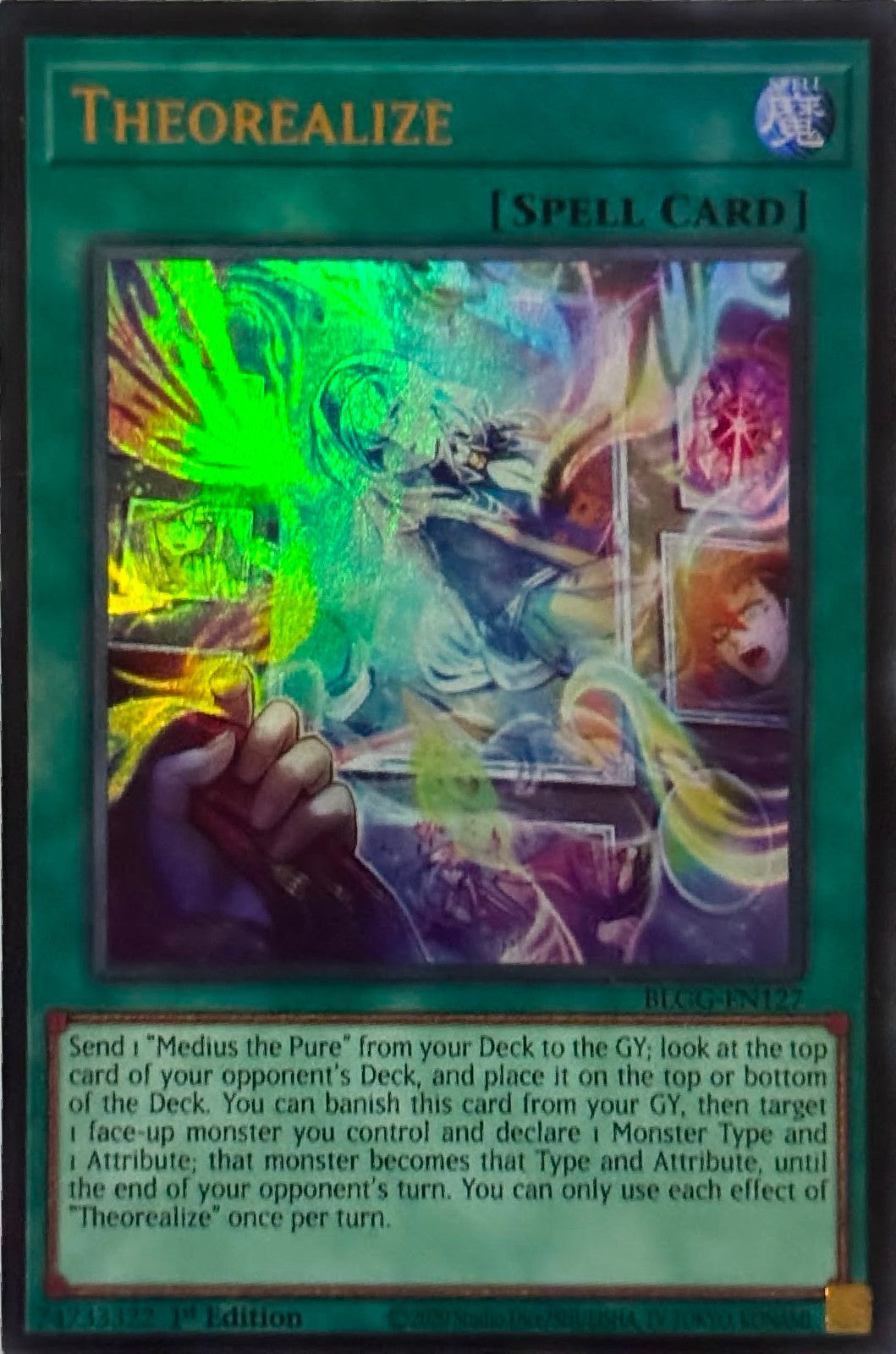 Yugioh! Theorealize BLGG-EN127 1st Edition Ultra
