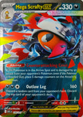 Pokémon tcg Mega Scrafty Ex 135/217
