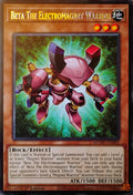 Yugioh! Beta The Electromagnet Warrior Mzmu-en081 Rara