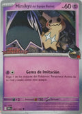 Pokemon Tcg Mimikyu Del Equipo Rocket 087/182 Holo Cosmos (Español)(Rivales Predestinados)