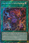 Yugioh! Abomination's Prison Ra02-en064 1st edition Platinum
