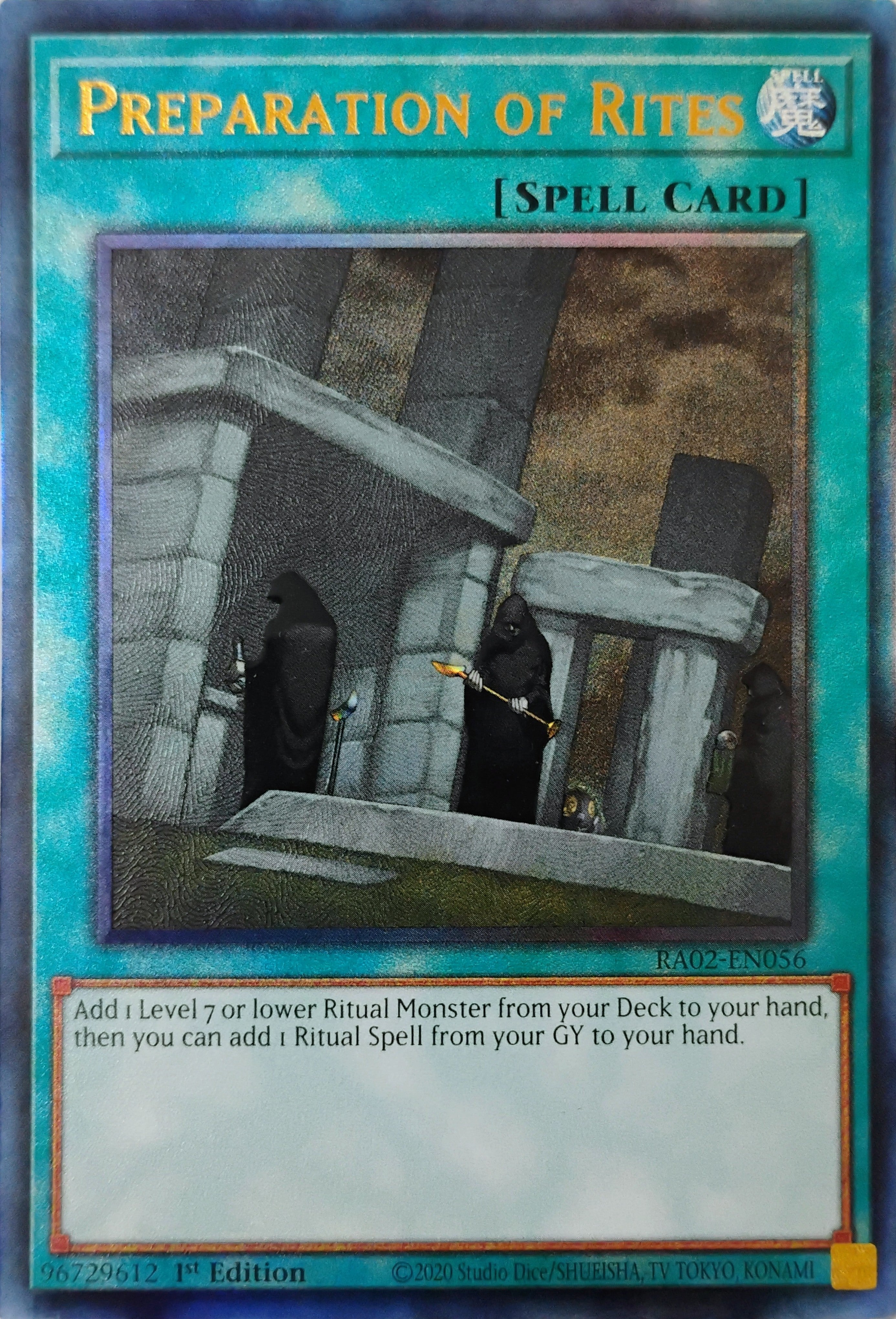 Yugioh! Preparation Of Rites Ra02-en056 Ultimate