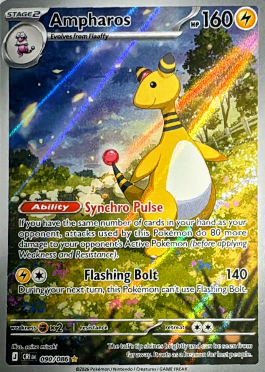 Pokémon Tcg Ampharos 090/086