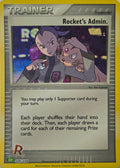 Pokémon tcg Rocket's Admin. 026/034 (CLV) Holo Cosmo