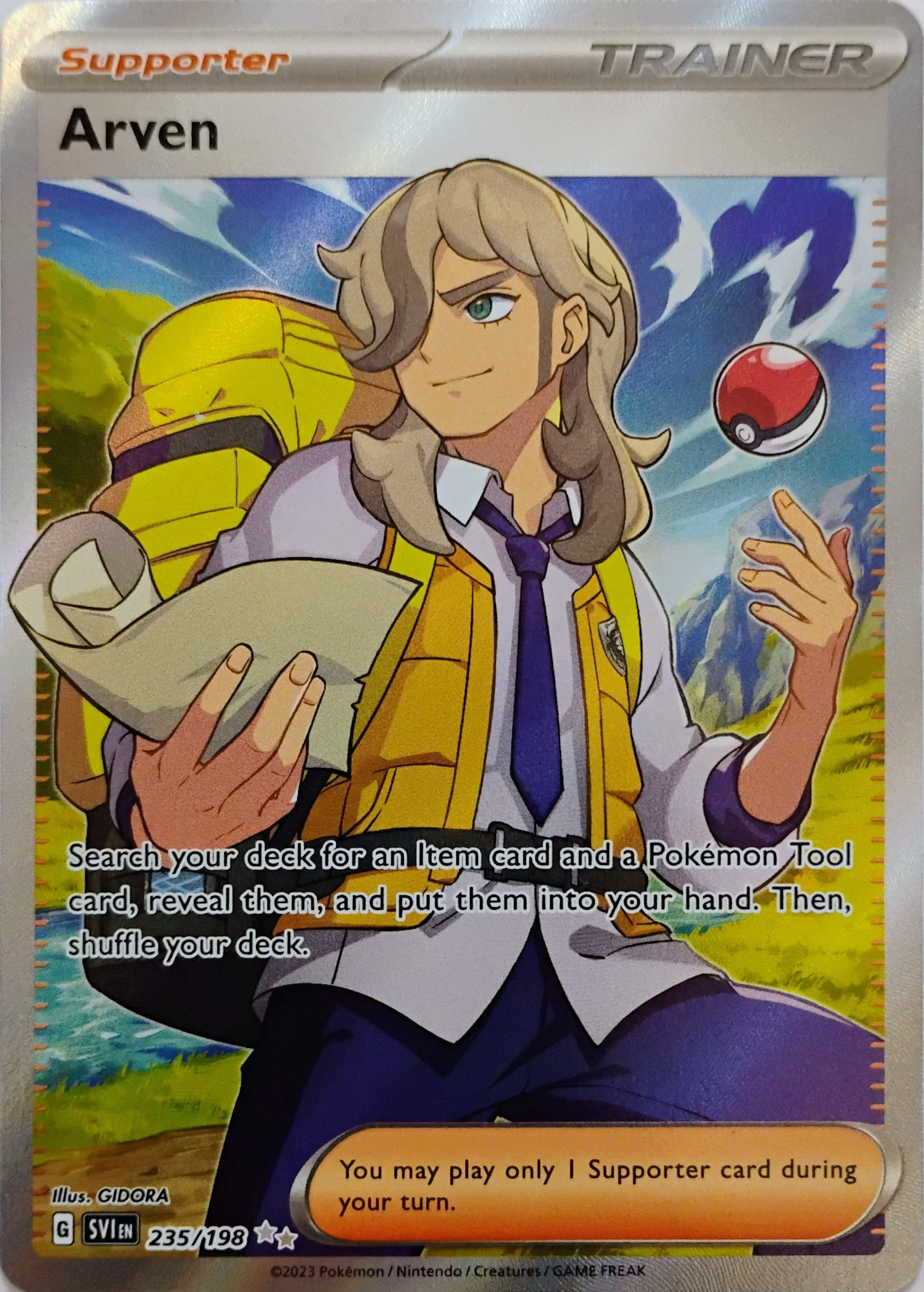 Pokémon tcg Arven 235/198