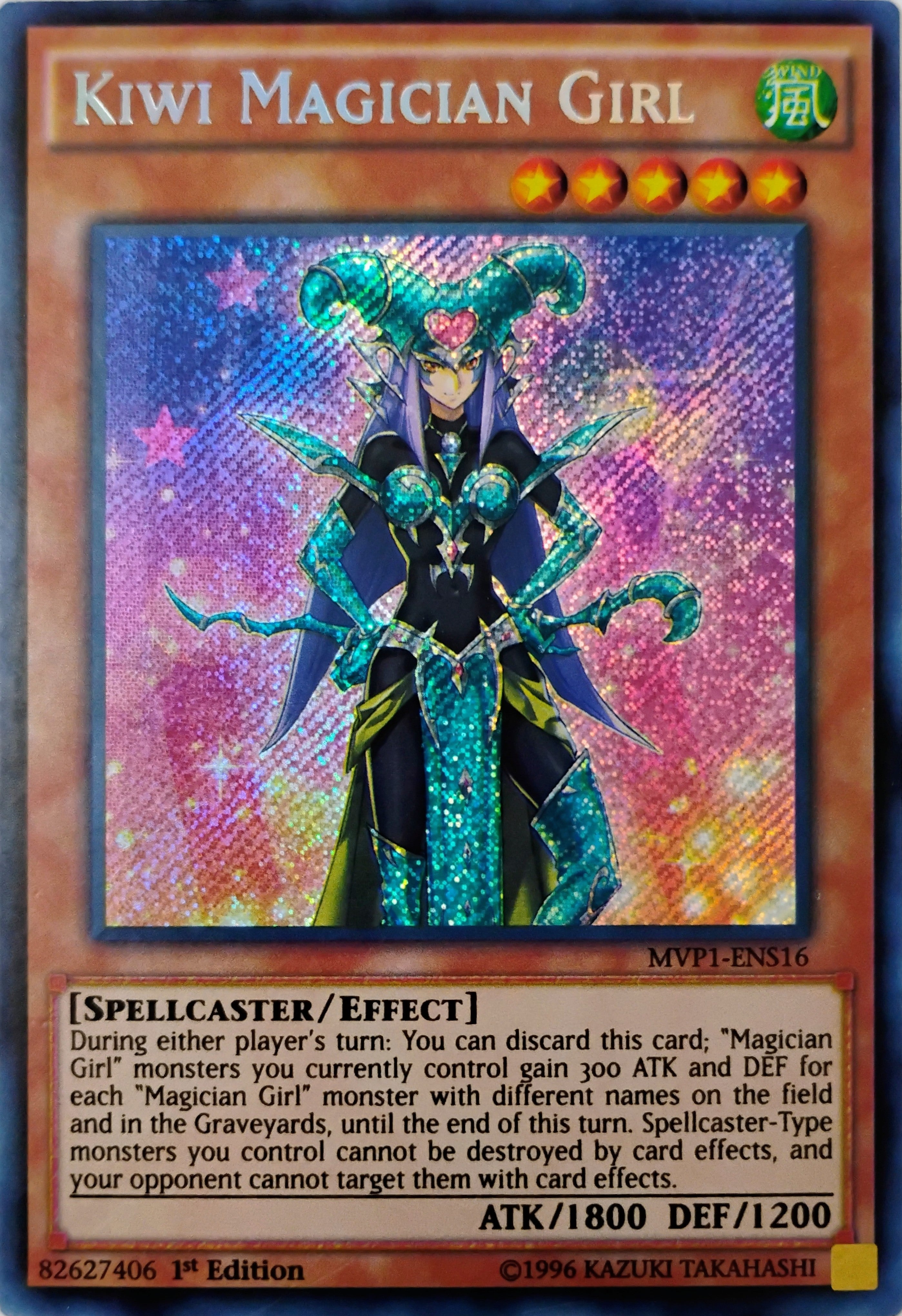 Pokémon tcg Kiwi Magician Girl Mvp1-ens16 Secreta