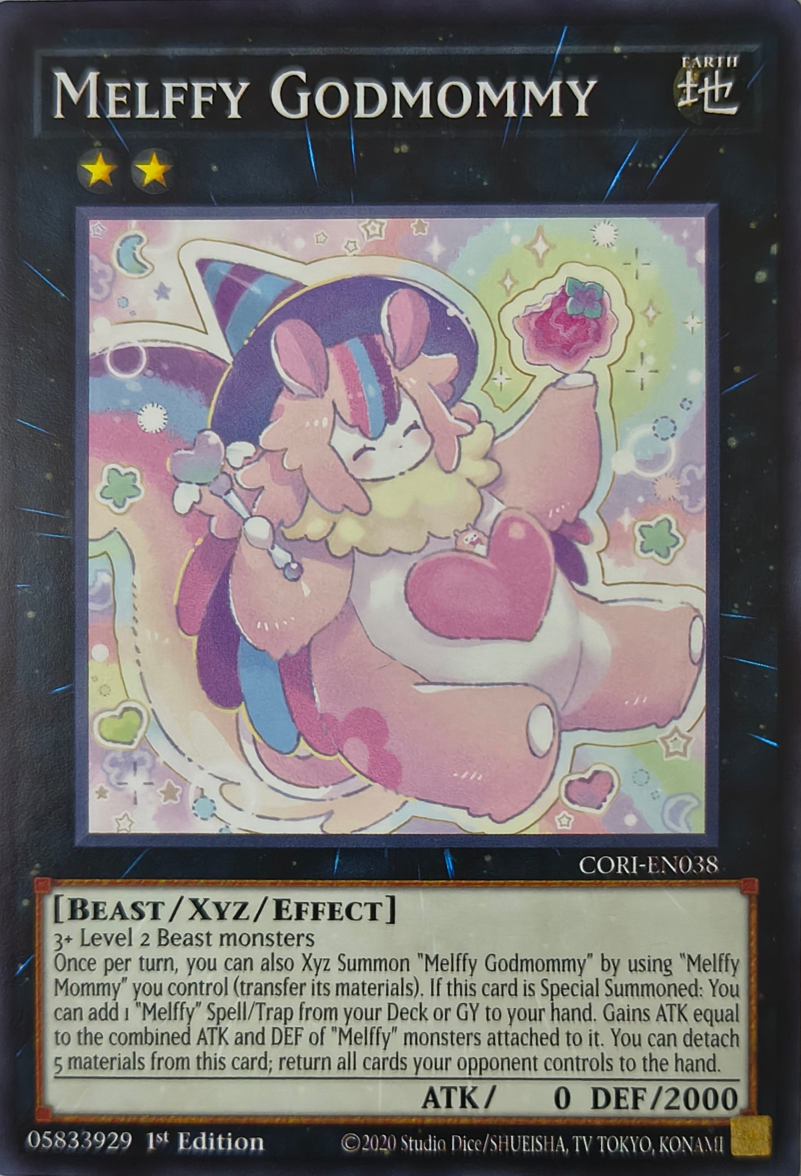 Yugioh! Melfy GodMommy Cori-en038 1st edition