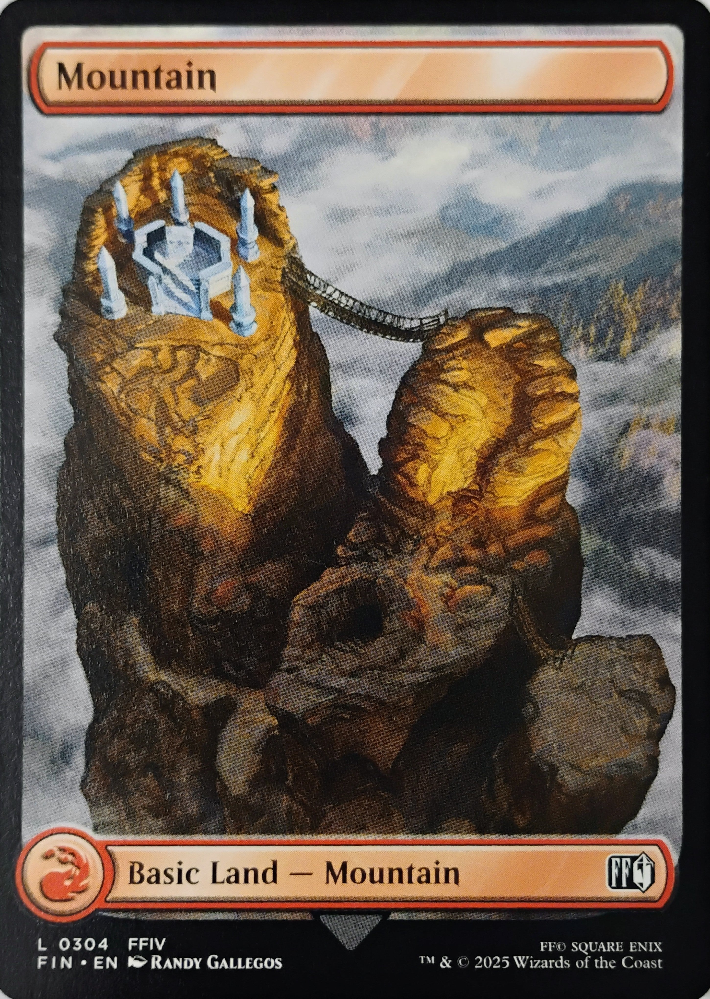 Magic tcg Mountain 0304