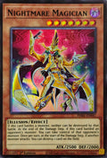 Yugioh! Nightmare Magician Phre-en047 Super Rare 1st Edition