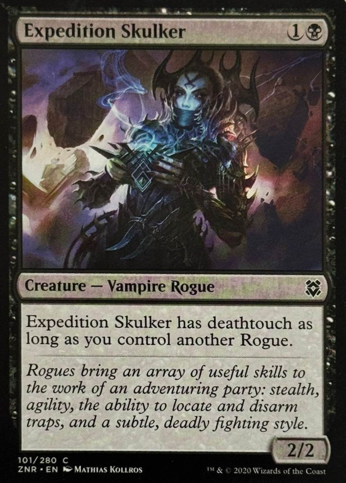 Magic tcg Expedition Skulker 101/280