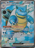 Pokémon Tcg Blastoise Ex 184/165 (Español)