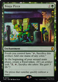 Magic tcg Ninja Pizza 0032 Rara
