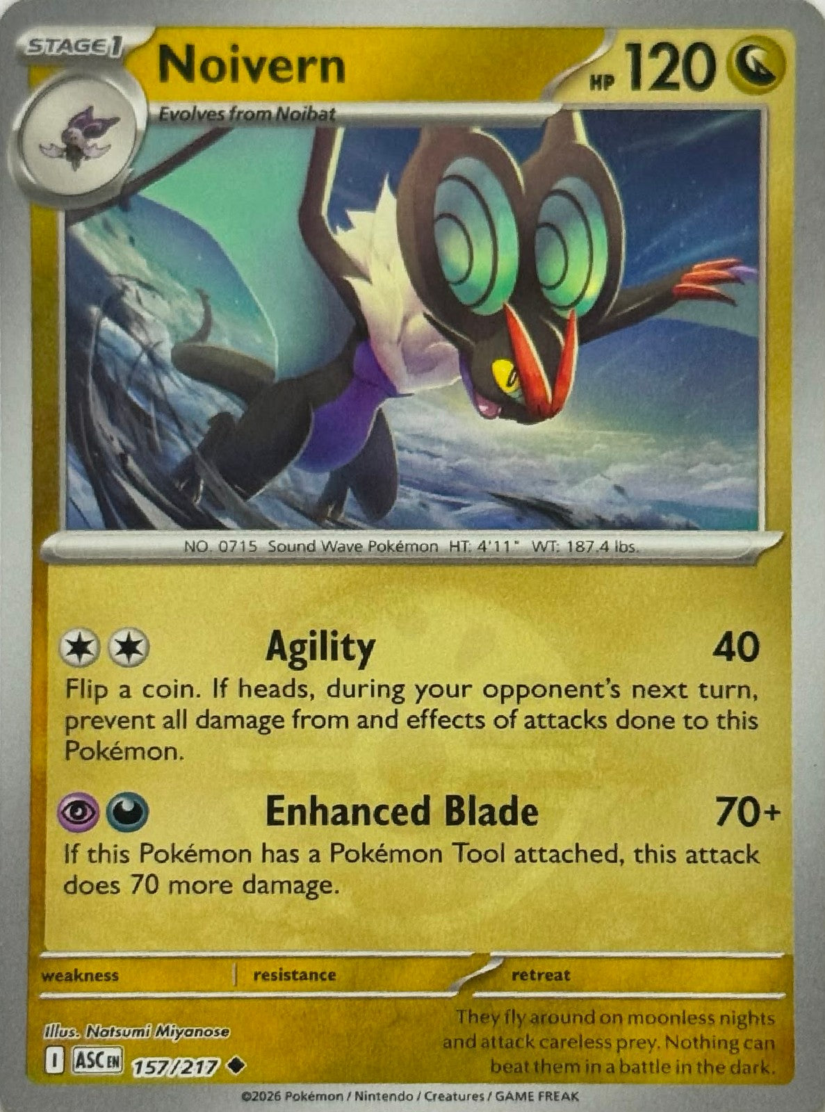 Pokémon Tcg Noivern 157/217 (Friend Ball)