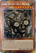 Yugioh! Redox, Dragon Ruler Of Boulders Ra03-en008 1st edition Platinum