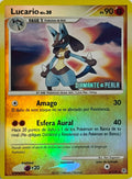 Pokémon Tcg Lucario Niv.30 6/130 Reverse (Diamante y Perla) (Español)