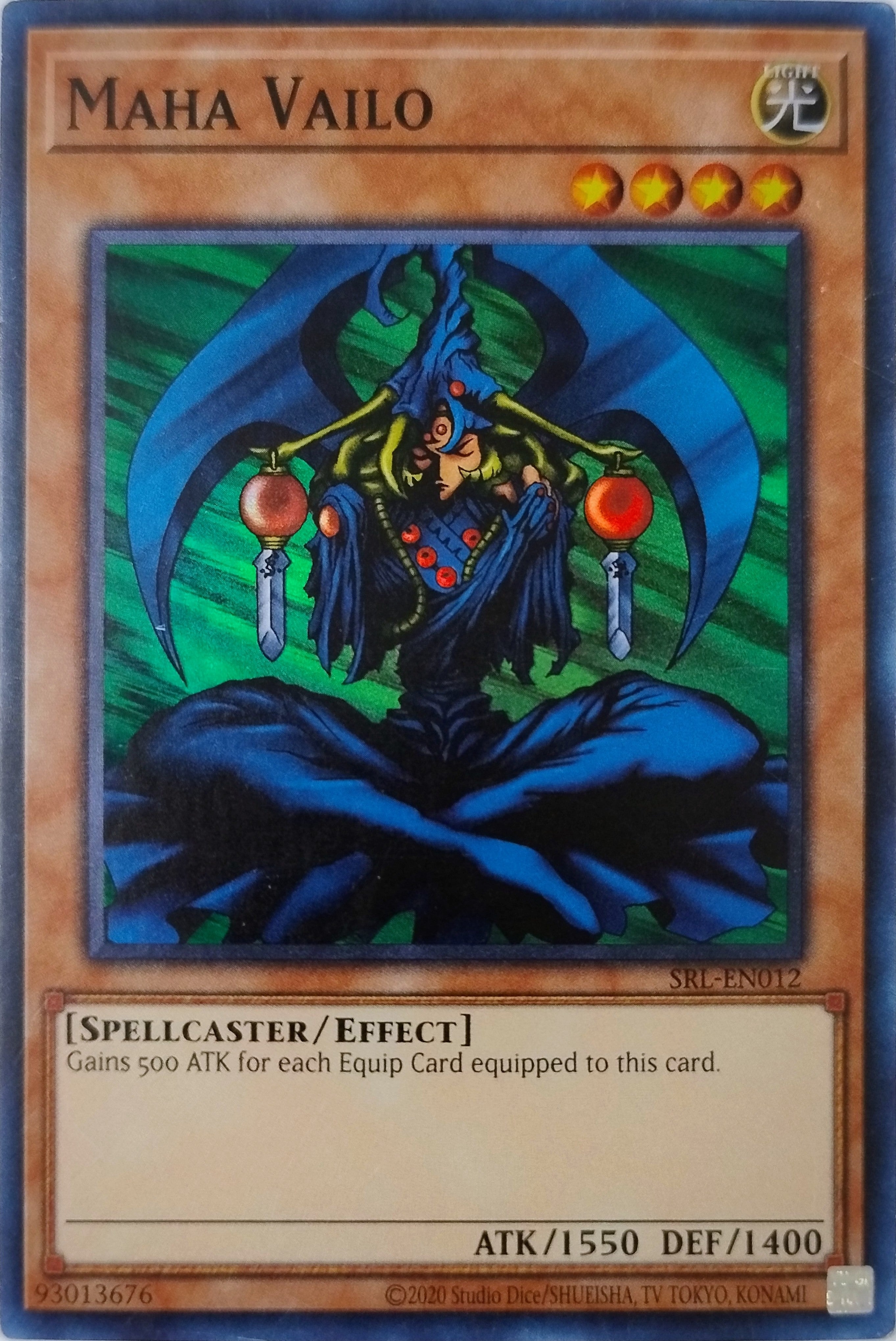 Yugioh! Maha Vailo Srl-en012 Super Rare