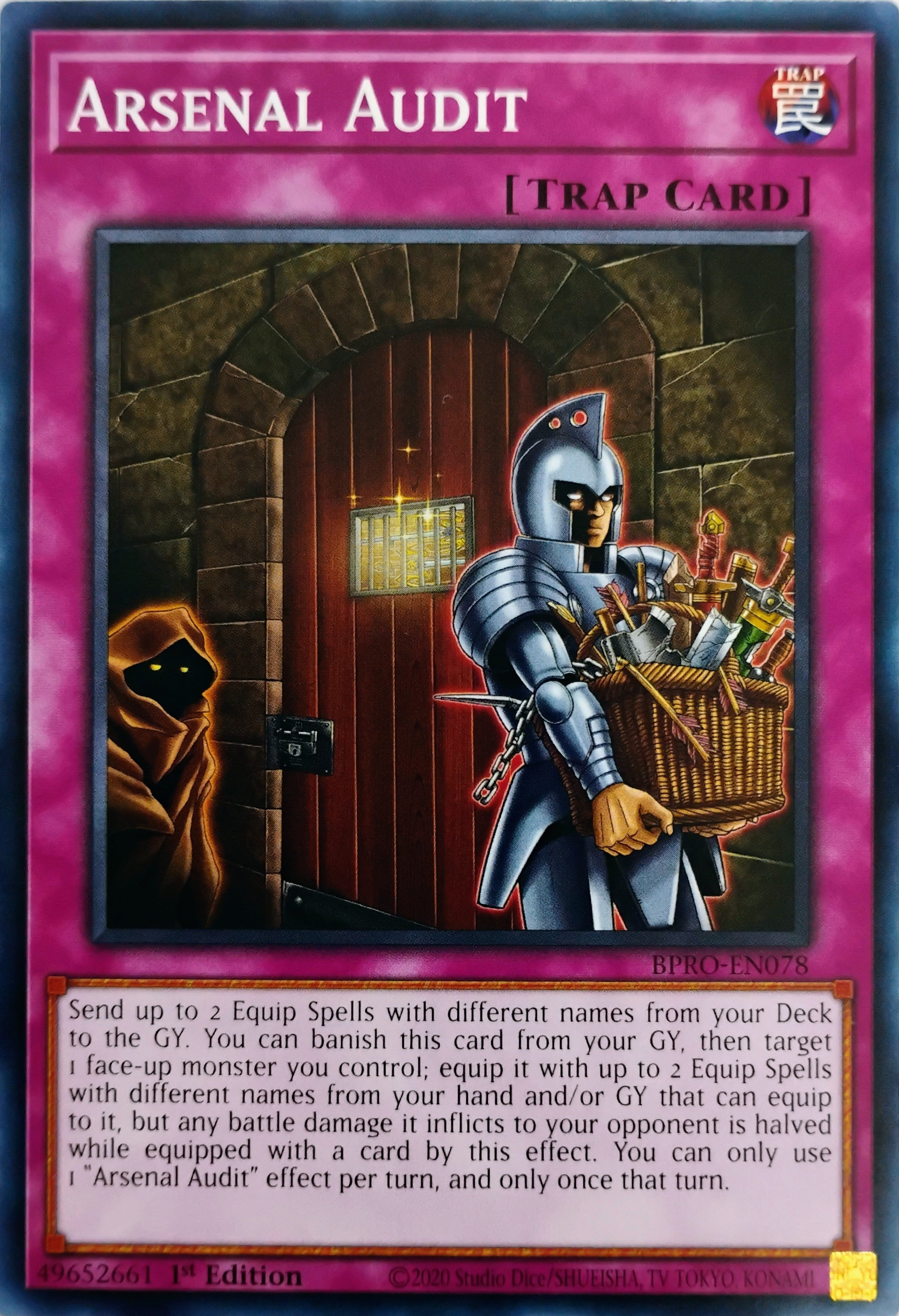 Yugioh! Arsenal Audit Bpro-en078