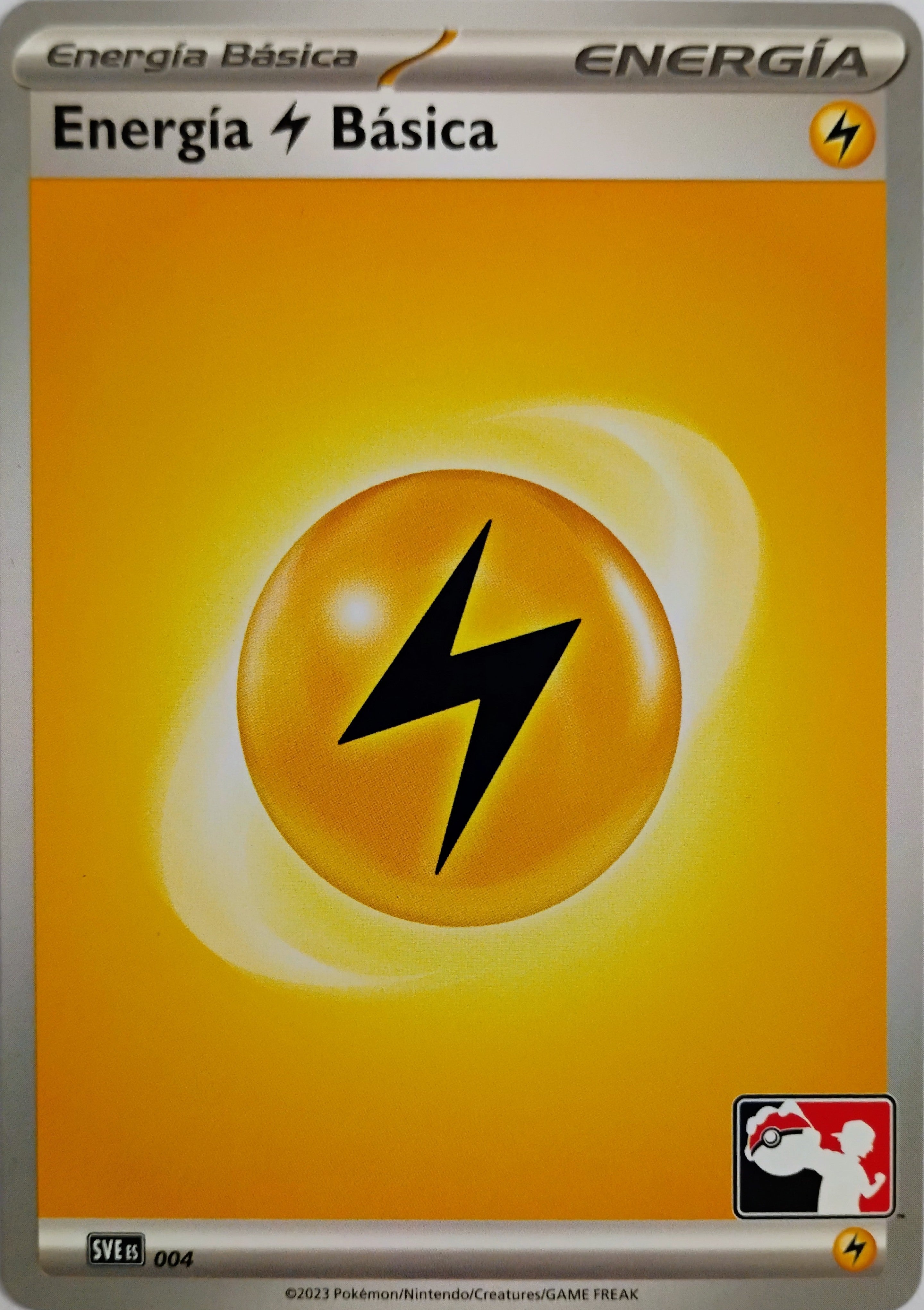 Pokémon tcg Energía Eléctrica Básica 004 (Liga) (Español)