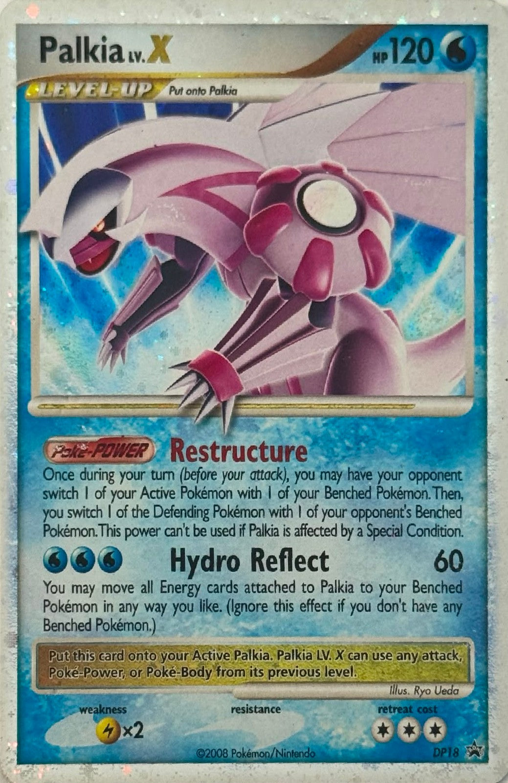 Pokémon Tcg Palkia Lv.X DP18 Holo