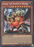 Yugioh! Alpha The Master Of Beast RA01-EN022 1st Edition Collector