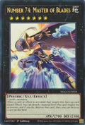 Yugioh! Number 74: Master Of Blades MAGO-EN058 1st Edition Rara