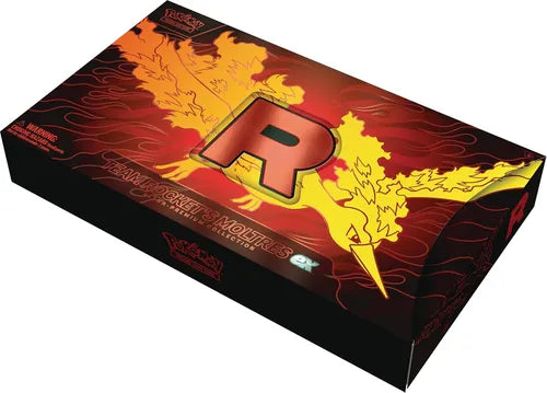 Pokémon tcg Team Rocket’s Moltres ex Ultra-Premium Collection