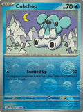 Pokémon Tcg Cubchoo 025/086 (Poke Ball)
