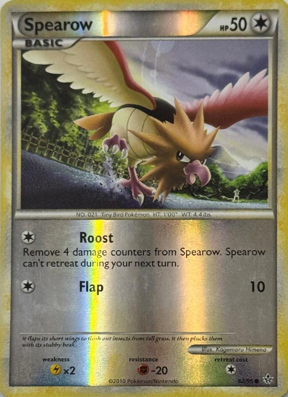 Pokémon Tcg Spearow 62/95  Reverse