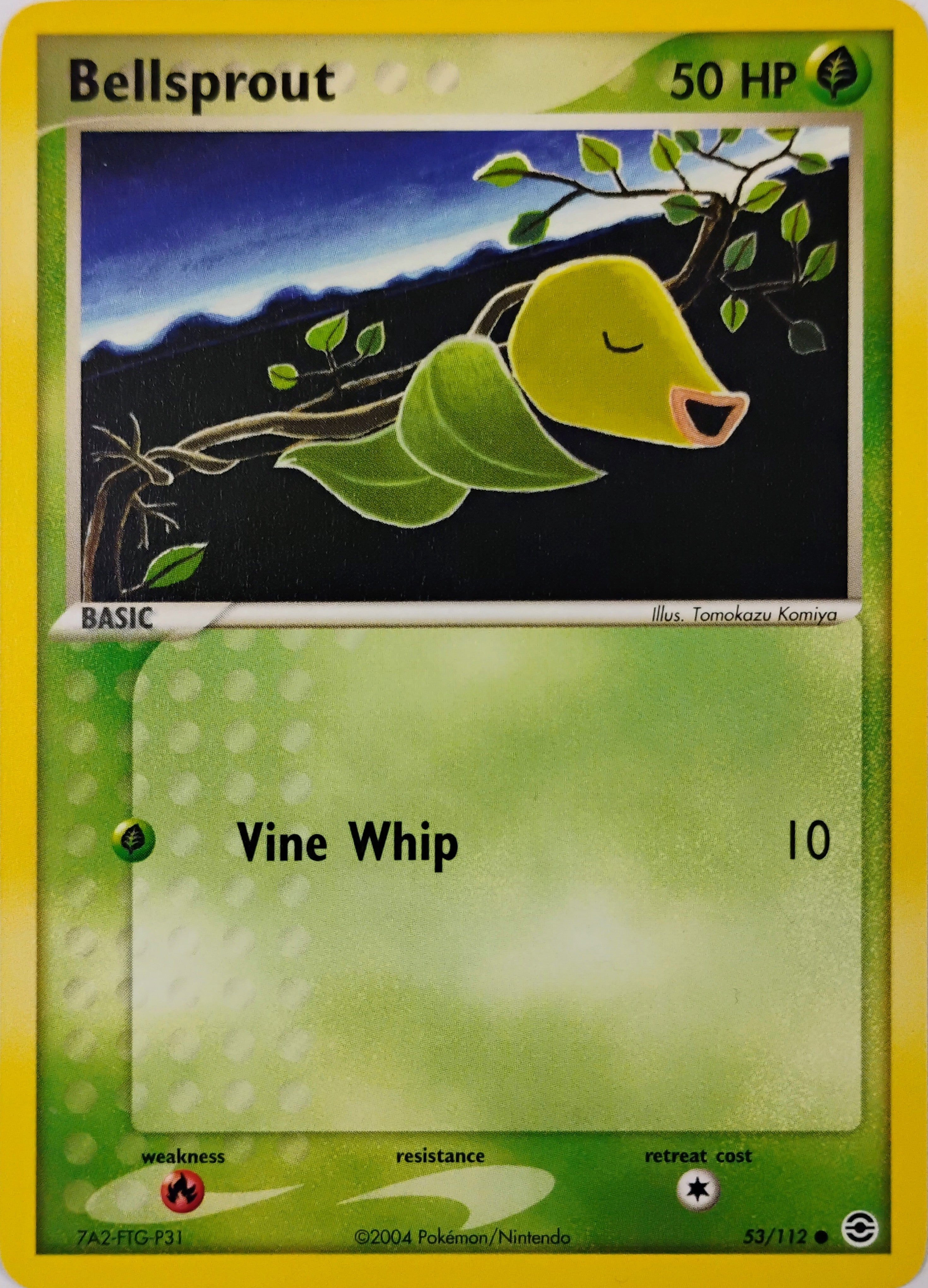 Pokémon tcg Bellsprout 53/112