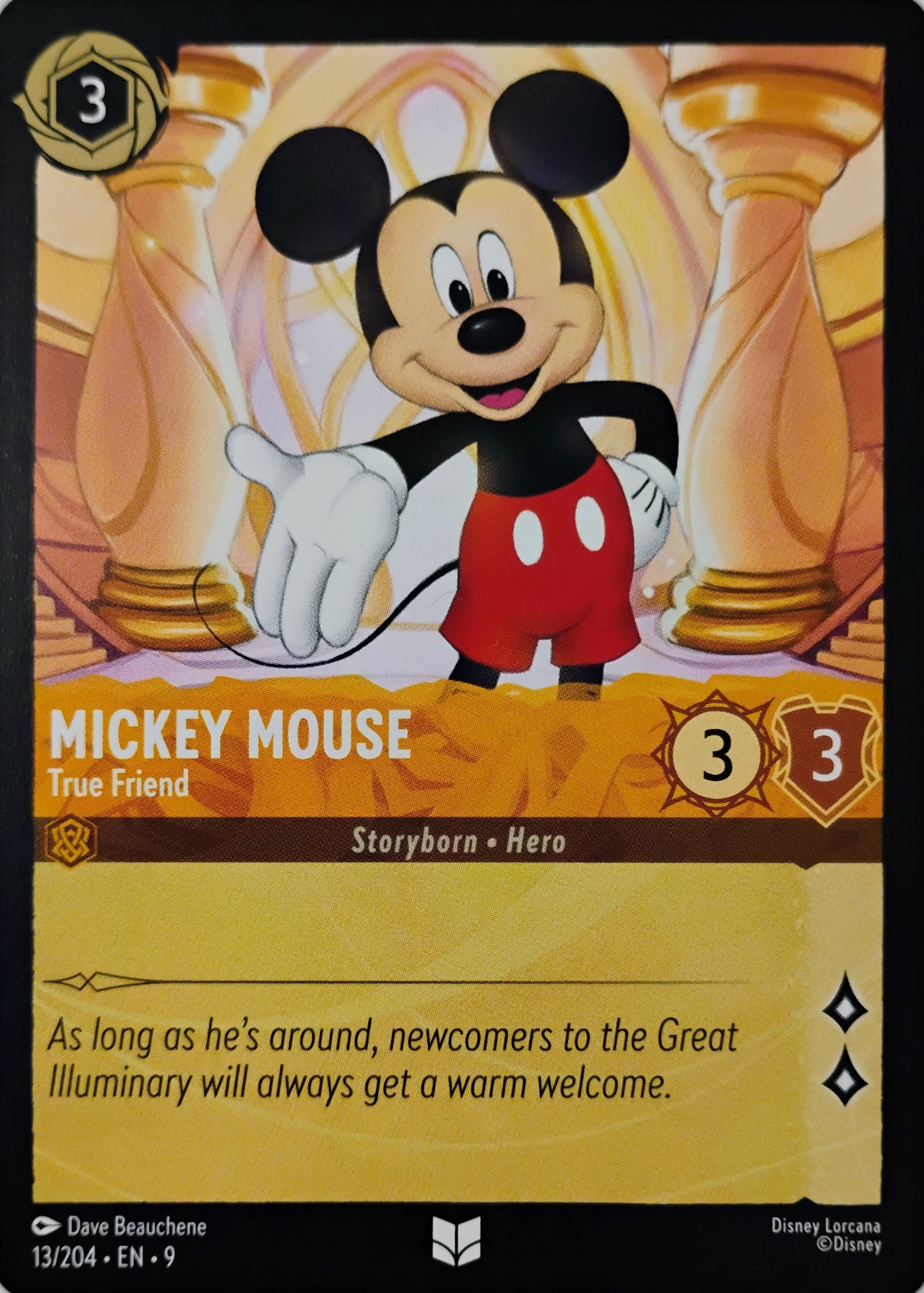 Disney Lorcana Mickey Mouse 13/204