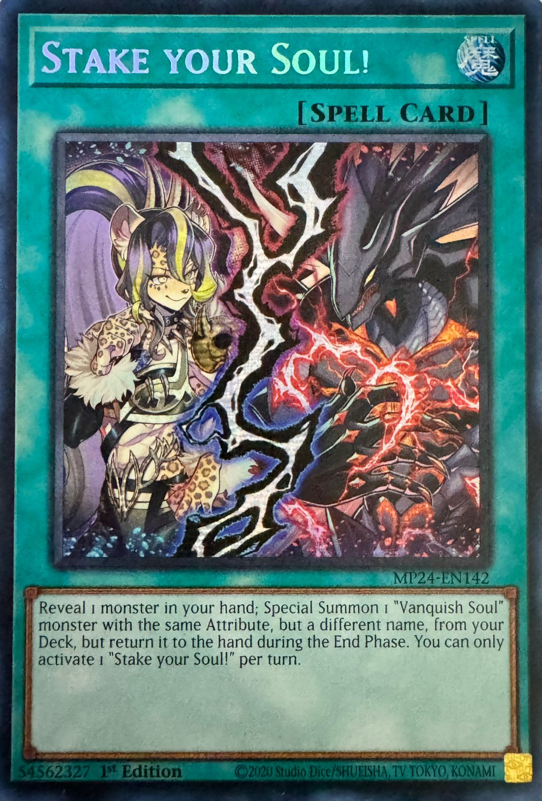 Yugioh! Stake Your Soul Mp24-en142 1st Edition Prismatica