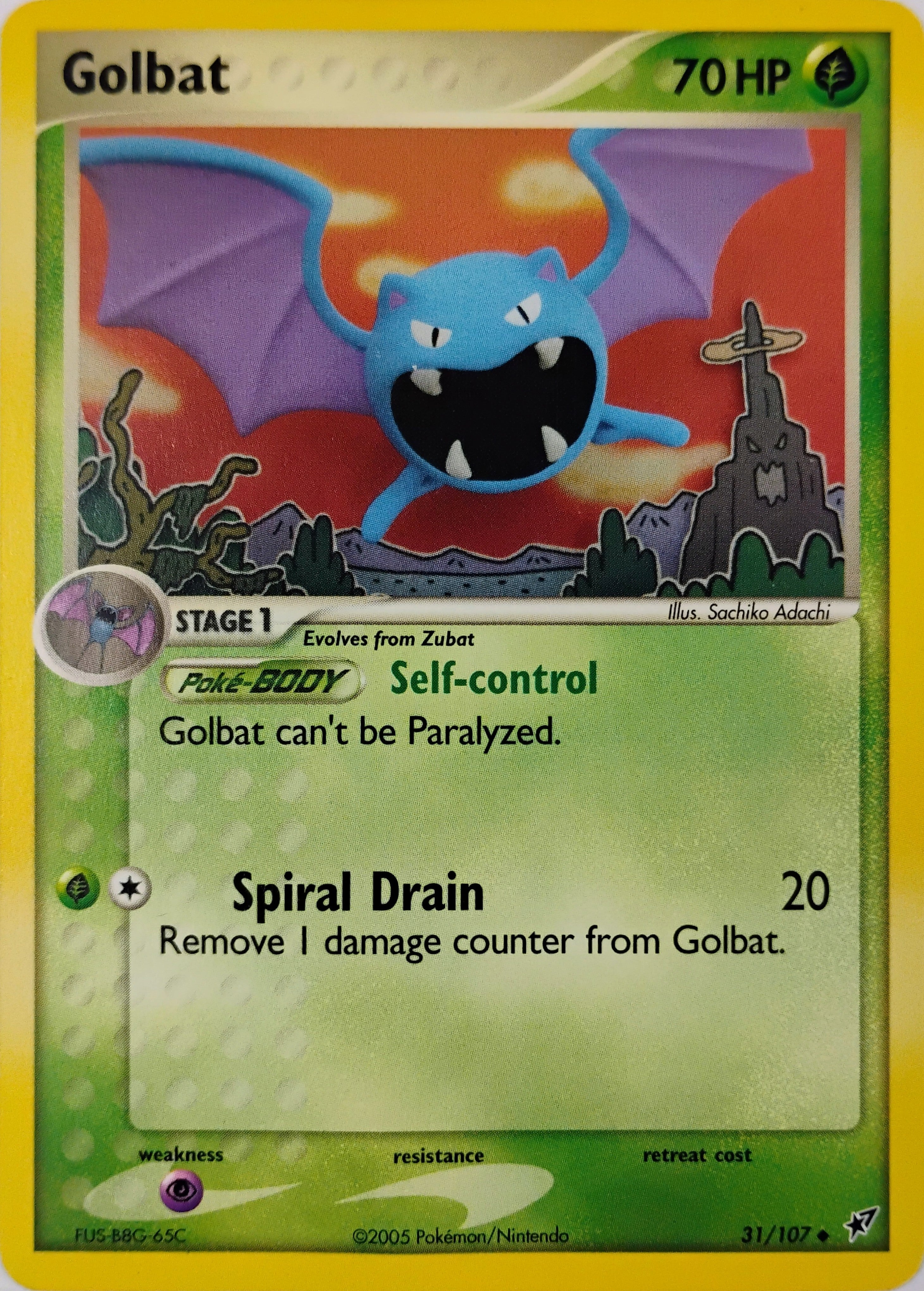 Pokémon tcg Golbat 31/107