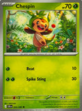 Pokémon Tcg Chespin 005/086