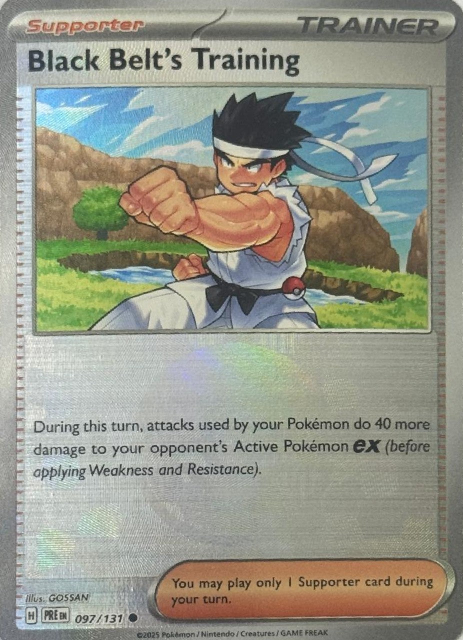 Pokémon Tcg Black Belt's Training 097/131 (Poke Ball)