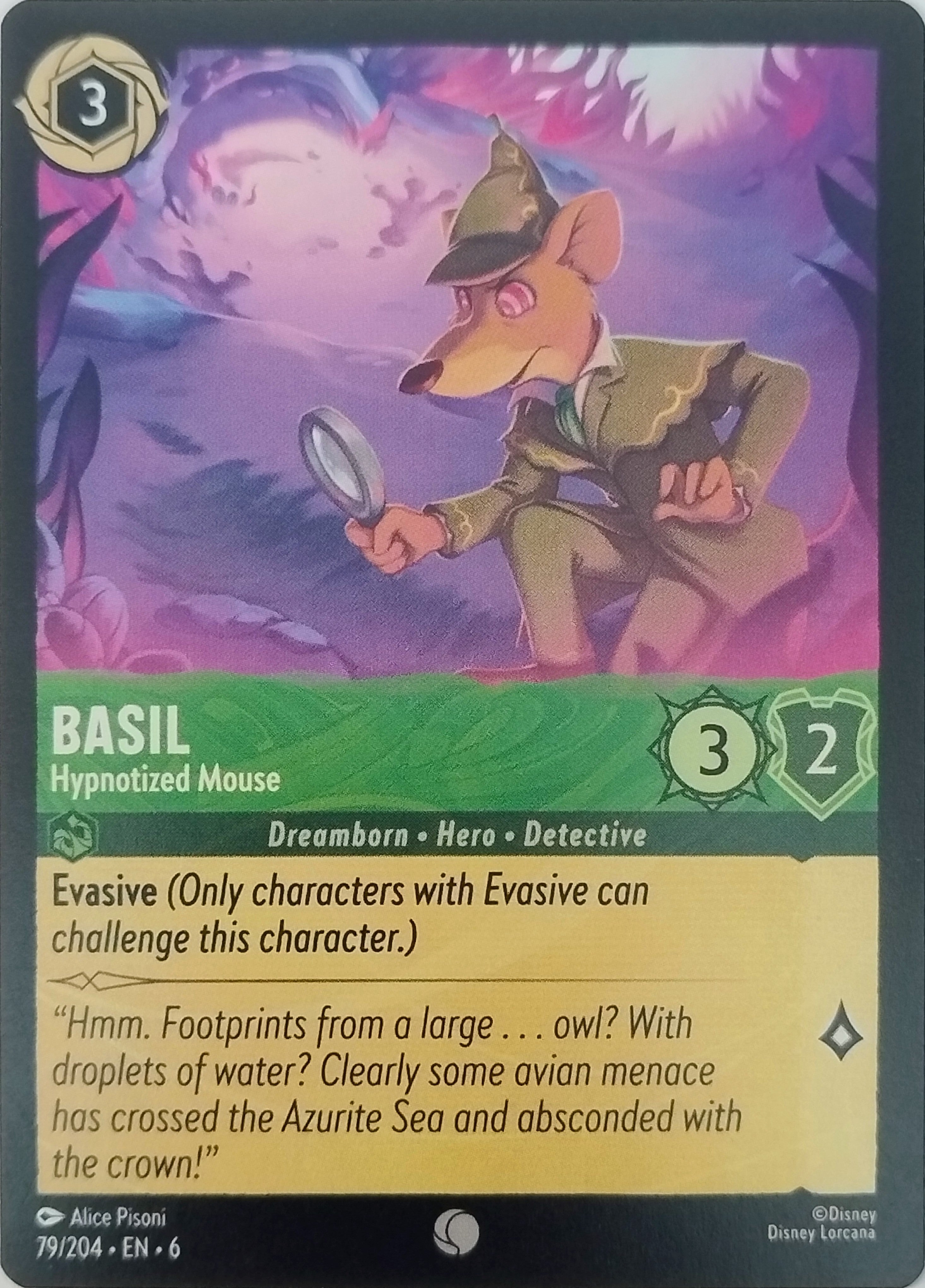 Disney Lorcana Basil 79/204