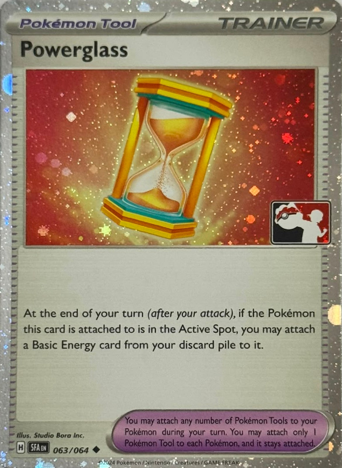 Pokémon Tcg Powerglass 063/064 Holo Cosmo (Liga)