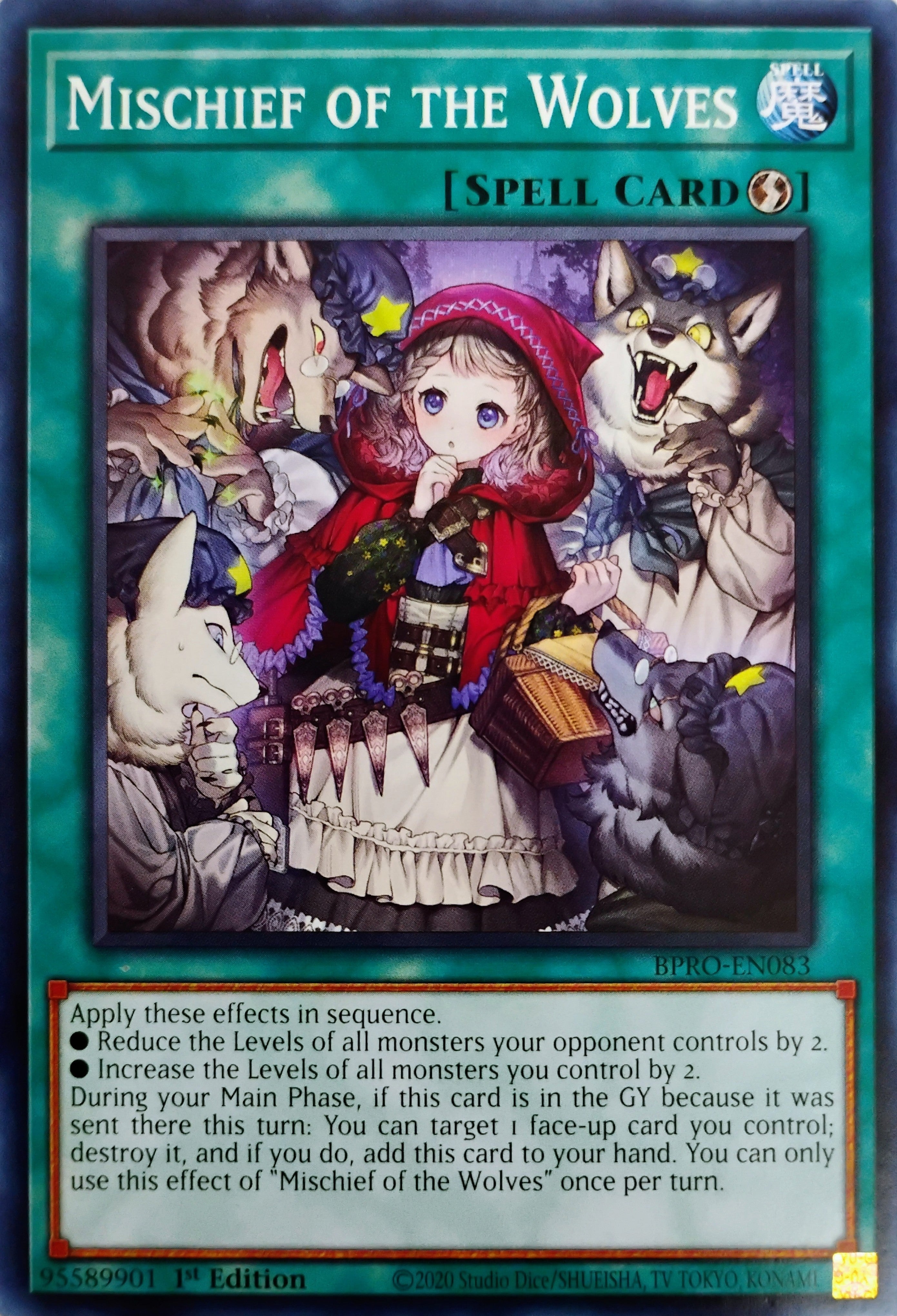 Yugioh! Mischief of the Wolves Bpro-en083