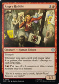 Magic tcg Angy Rabble 0075