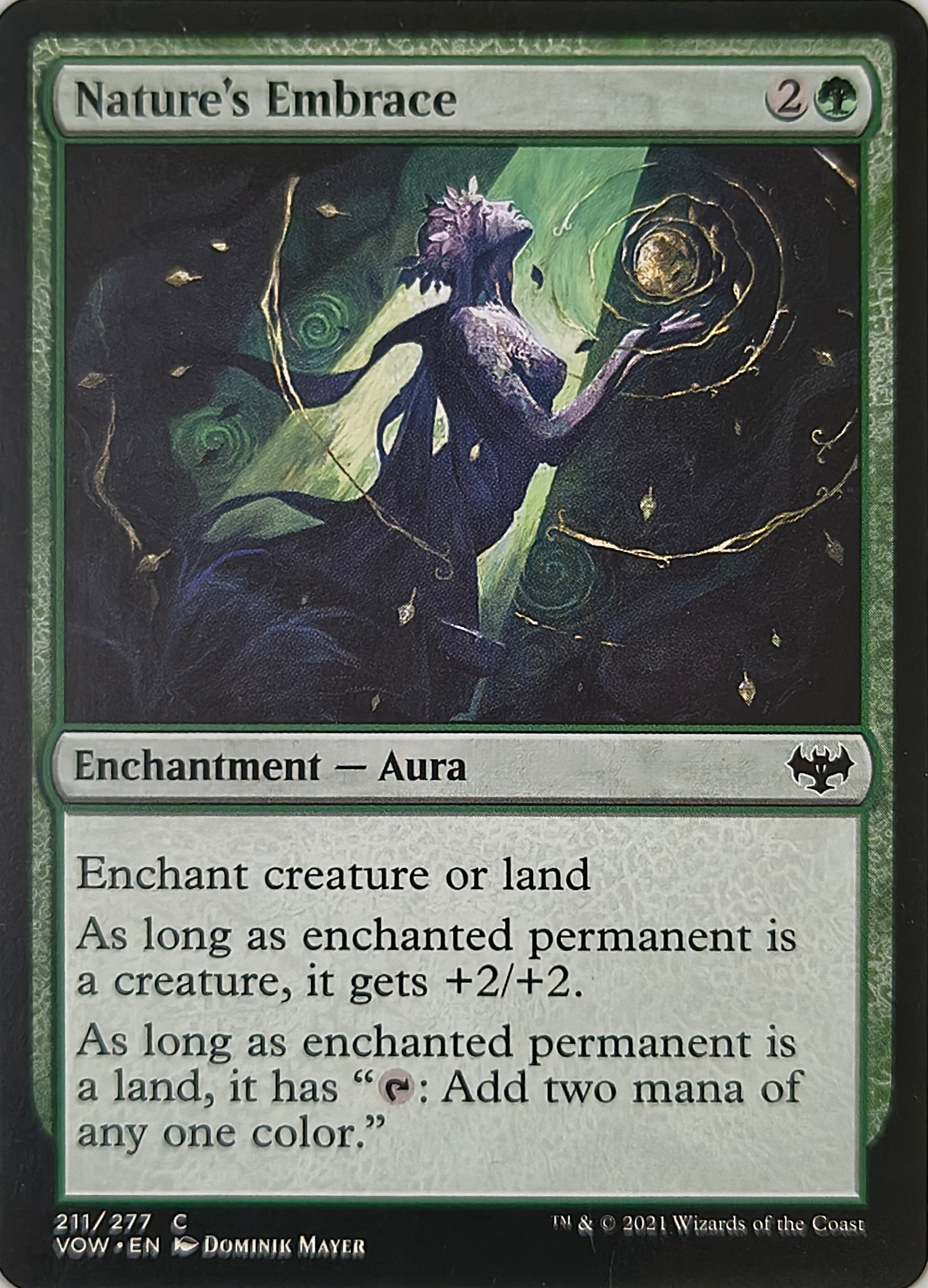 Magic tcg Nature's Embrace 211/277