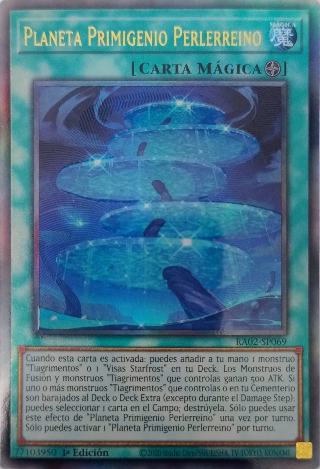 Yugioh! Planeta Primitivo Perlerreino Ra02-sp069 Ultimate