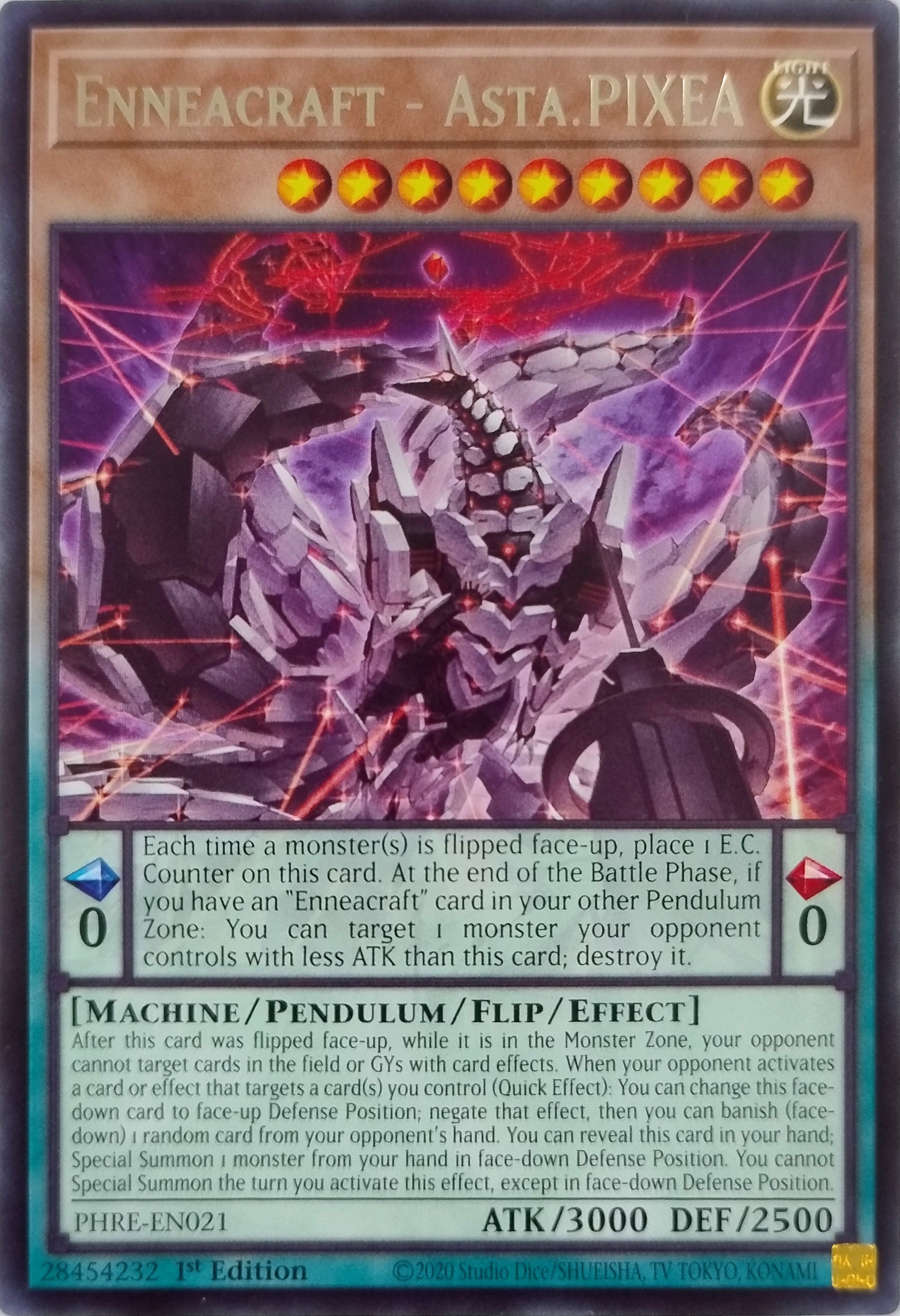 Yugioh! Enneacraft - Asta. PIXEA Phre-en021 1st Edition Rara