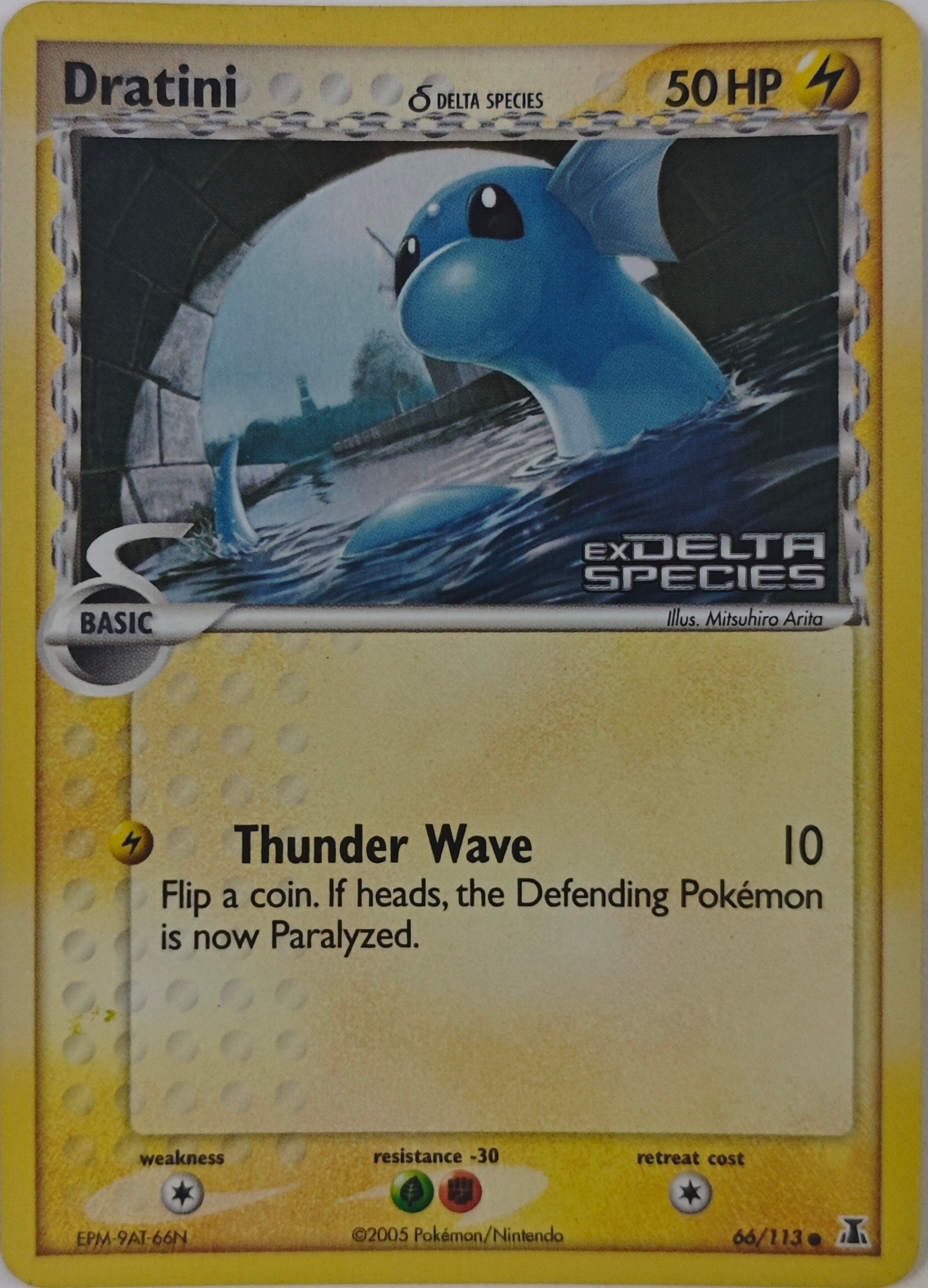 Pokémon Tcg Dratini 66/113 Reverse (Delta Species)