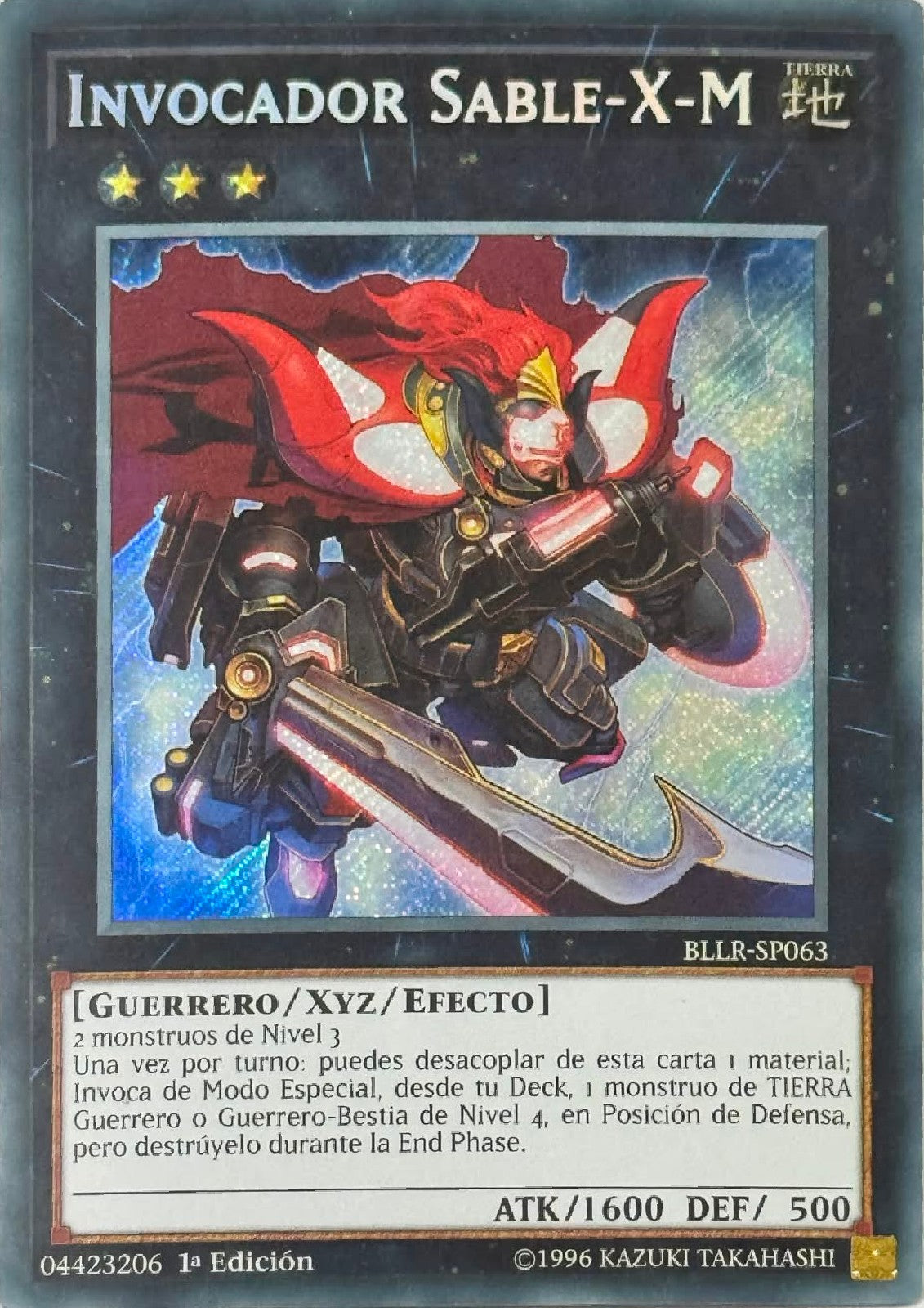 Yugioh! Invocador Sable -X-M BLLR-SP063 1a Edición Secret